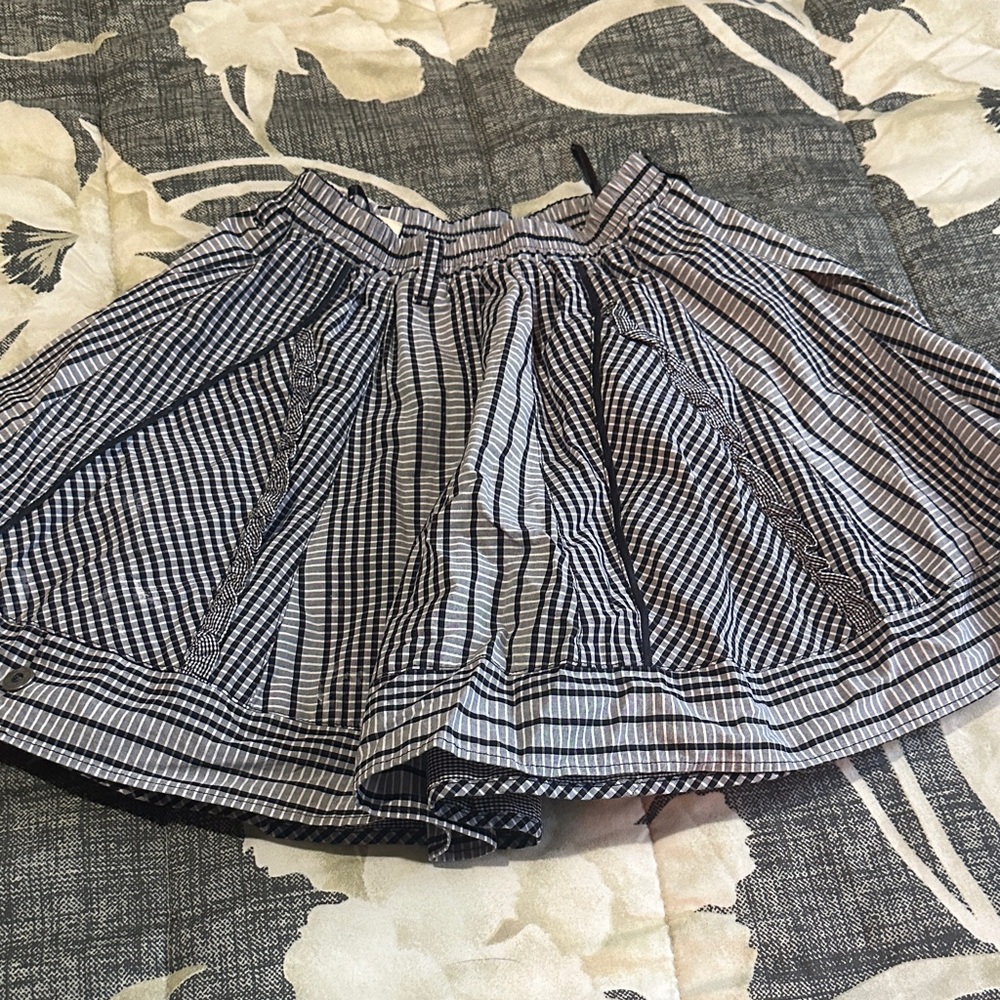 Jottum Dutch designer Plaid twirl Skirt